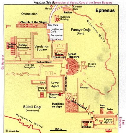 Ephesus Turkey Map - ephesus turkey • mappery