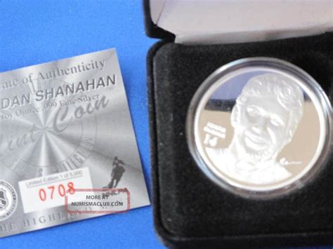 Highland Brendan Shanahan Detroit Red Wings Proof Silver Art Medal E2772