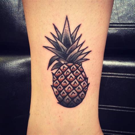 Pineapple Tattoo Designs, Ideas and Meaning | Tattoos For You