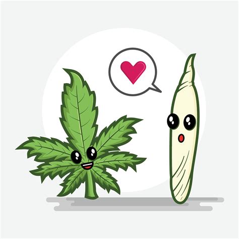 vector de dibujos animados de elementos de cannabis medicinal 2038690 ...