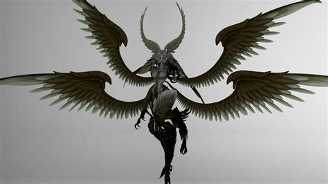 Garuda Rigged - Final Fantasy XIV by Vorineer on DeviantArt