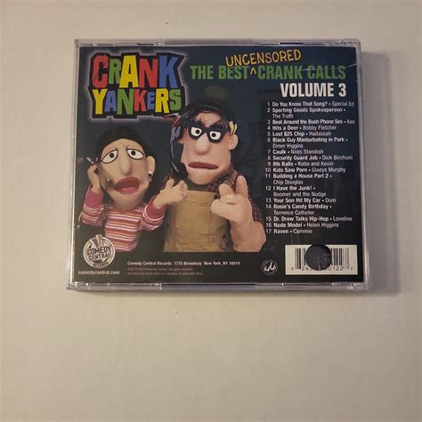 CRANK YANKERS The Best Uncensored Crank Calls Volume 3 CD 2003 ...