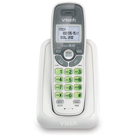 VTech CS6114 DECT 6.0 Cordless Phone System with Caller ID/Call Waiting (Without Digital ...