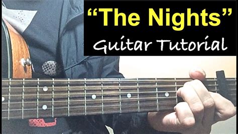 "The Nights" - AVICII | GUITAR TUTORIAL - Easy lesson (Chords) - YouTube