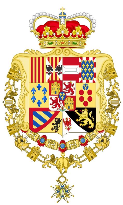 Prince of Asturias (1761-1868 and 1874-1931) | Brasão de armas, Brasão, Desenhos de aves