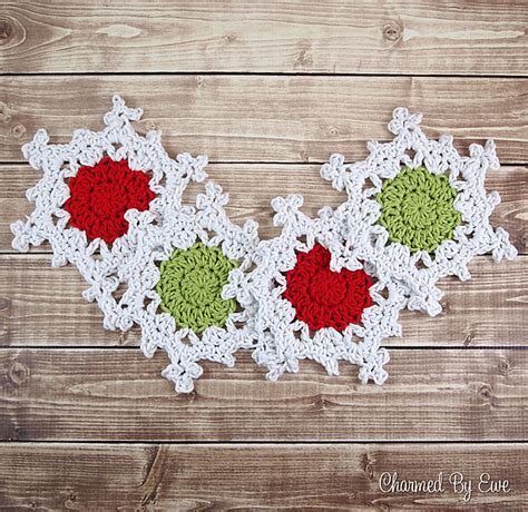 Ravelry: Snowflake Coasters pattern by Janaya Chouinard