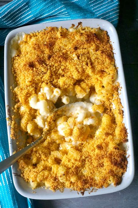 Baked Mac and Cheese with Bread Crumbs - My Gorgeous Recipes