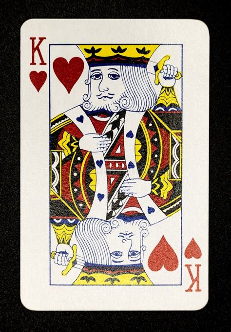 King of Hearts Playing Card Stock Image - Image of space, hearts: 175747317