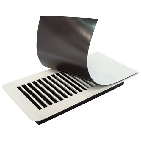 Deflecto Magnetic Rectangular Vent Register Cover, in White, Reusable, MVCX512/12 - Walmart.com