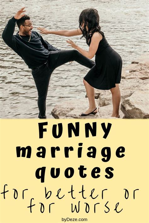 65 Funny Quotes About Marriage That Every Couple Will Understand - byDeze | Wedding quotes funny ...