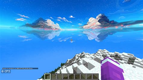 Clouds and Planets Overlay (custom sky overlay!) Minecraft Texture Pack