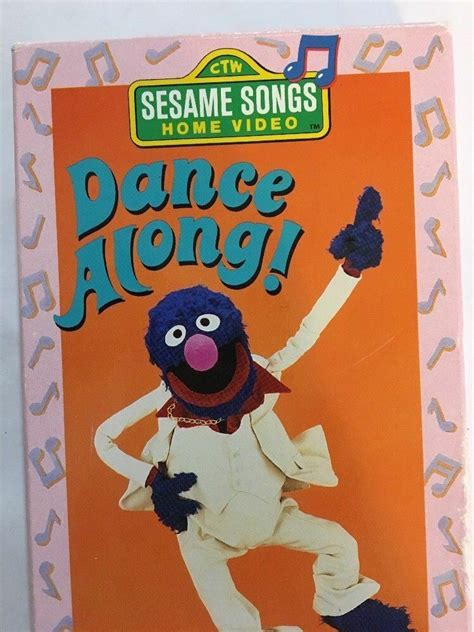 Sesame Street-Dance Along(VHS,1990)TESTED-RARE VINTAGE COLLECTIBLE-SHIPS N 24 HR 74645124230 | eBay