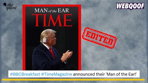 Fact-check | Fake TIME Magazine Cover of Donald Trump as 'Man of the Ear' Goes Viral as Real