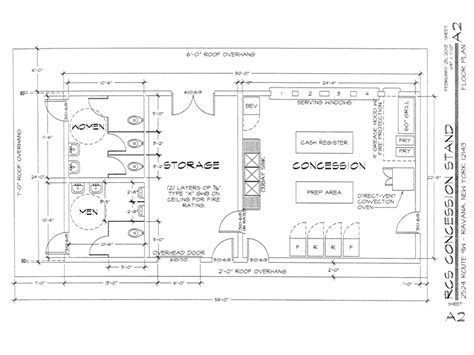 Concession Stand Floor Plans - floorplans.click