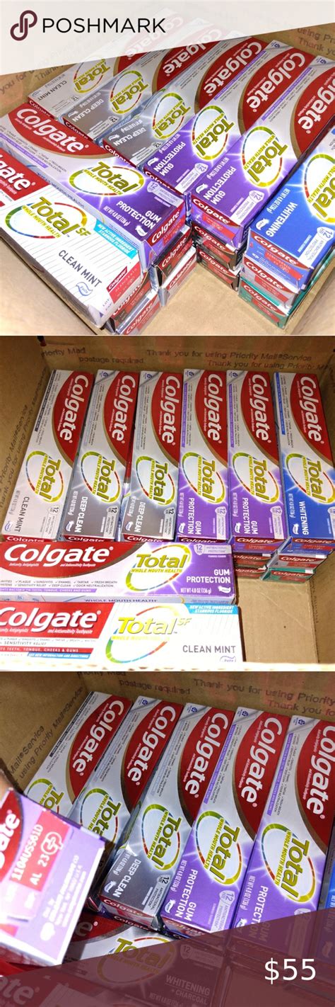 Colgate Total Toothpaste Lot of 24 Mixed Flavors-4.8oz (Price is Firm) | Colgate, Toothpaste ...