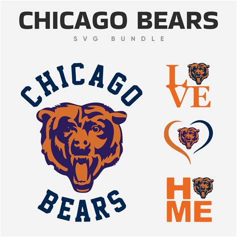 1+ Chicago Bears SVG Files & Designs for 2024 - MasterBundles