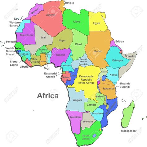 countries of AFRICA MAP - Google Search | Around The World In A Lifetime | Pinterest | Africa ...