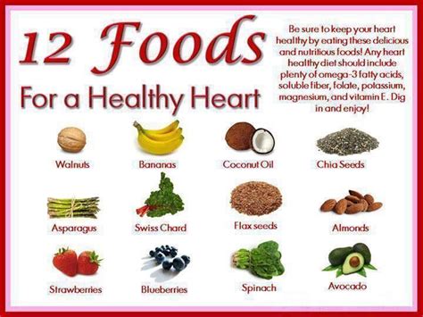 Heart Healthy Foods | Health Assessments | Pinterest