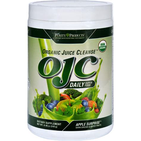 Ojc-purity Products Organic Juice Cleanse - Certified Organic - Daily ...