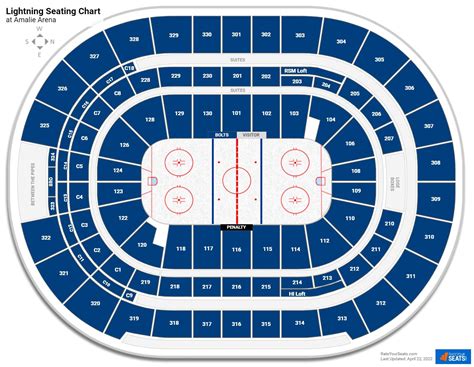 Amalie Arena Seating Charts - RateYourSeats.com