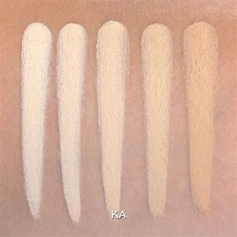 Rcma liquid foundation swatches 2021