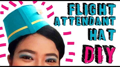 Flight Attendant Hat DIY