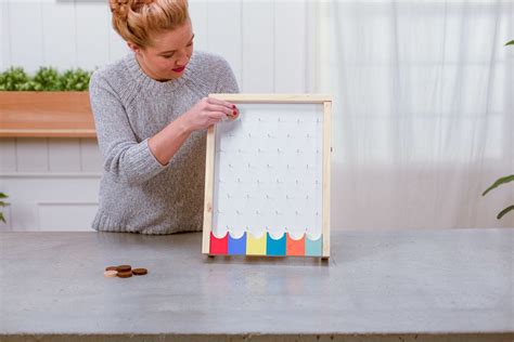 How to Make a DIY Plinko Game Board | Plinko game, Plinko board, Dunn diy