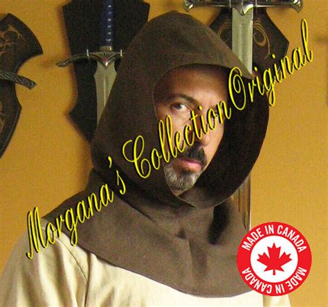 Medieval Peasant Monk Assassin Hood | eBay