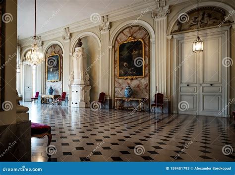 Beautiful Luxury Interior of Rohan Palace in Strasbourg, Royal Museum ...