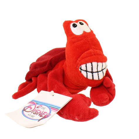 Disney Bean Bag Plush - SEBASTIAN (The Little Mermaid) (8 inch ...