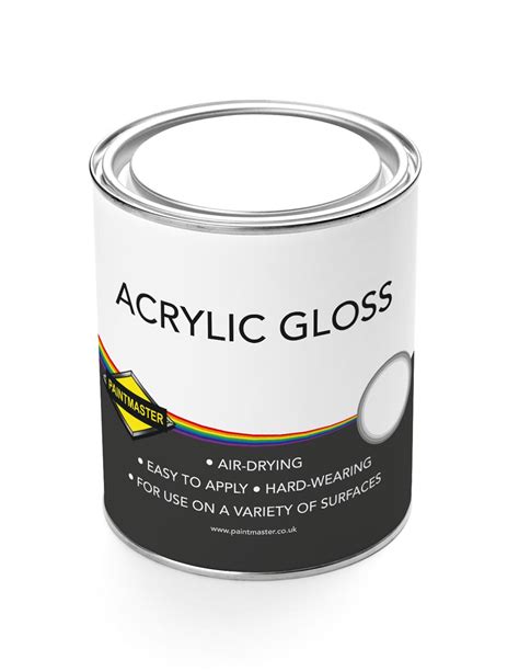 Acrylic Gloss Paint | Acrylic Paint | Paintmaster