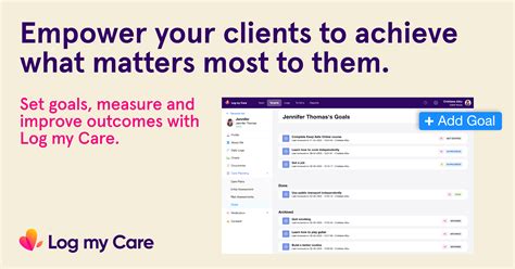 Log my Care launches Outcomes and Goals, a new feature designed to ...