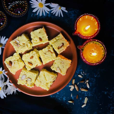 Milk Barfi (Milk Powder Burfi) - 15 minutes - Easy Indian Cookbook