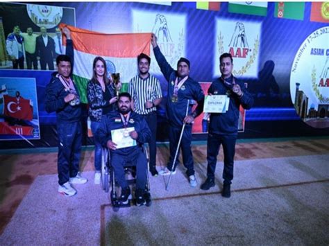 Asian Armwrestling Cup 2023: Indian armwrestlers win 9 medals