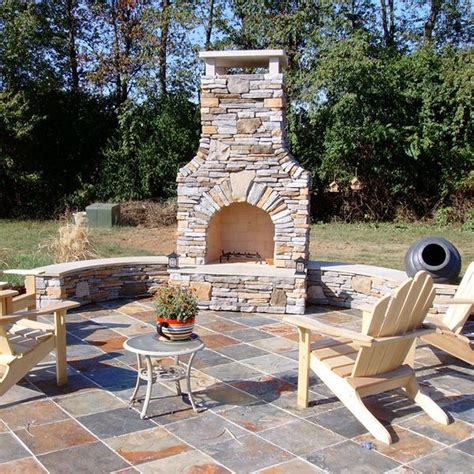 20+ Amazing Outdoor Fireplace Idea For Small Backyard | Outdoor ...