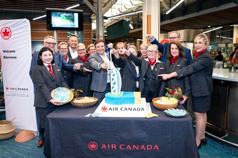 Air Canada's Inaugural Flight from Vancouver Arrives in Dubai - Oct 29, 2023