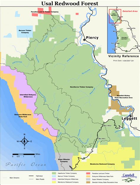 Redwood Forest Map..the Only Redwoods In The World..(Giant Sitka - Giant Redwoods California Map ...