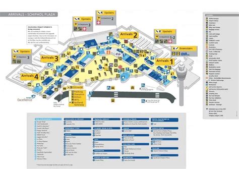 Map of Arrivals - Schiphol24