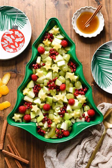 Christmas Fruit Salad - Foxes Love Lemons