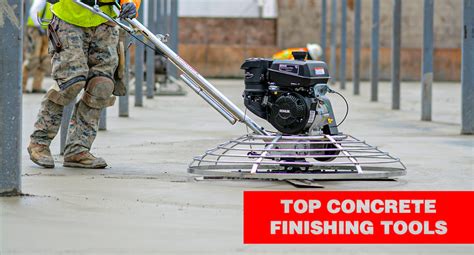 Top 10 Concrete Finishing Tools – Tomahawk Power