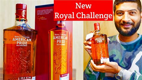 All New Royal Challenge Whisky 😍 | American Pride Whisky Review | The Whiskeypedia - YouTube