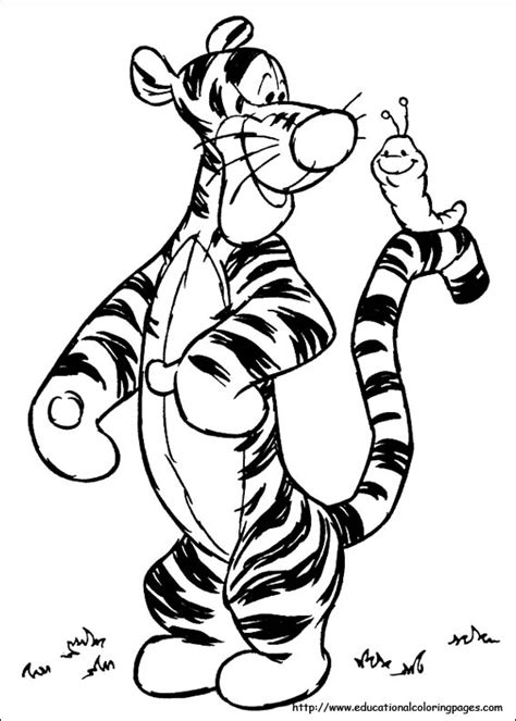 Tigger coloring pages - Educational Fun Kids Coloring Pages and ...