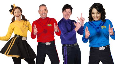 The Wiggles (Anthony Wiggle is the Red Wiggle instead of the Blue ...