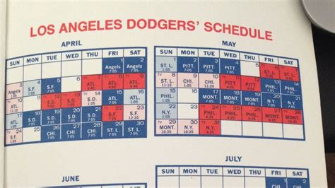 Dodgers TV schedule, now and then - True Blue LA