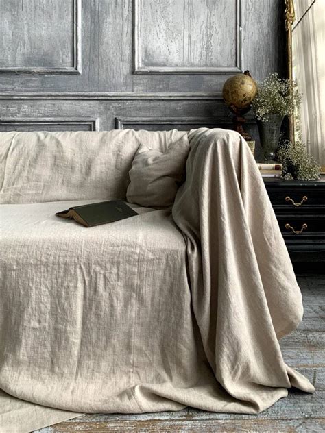 Throw Couch Cover • Easy Linen