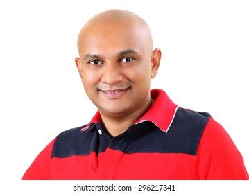 Indian Bald Headed Man Posing Camera Stock Photo 296217341 | Shutterstock