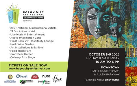 Bayou City Art Festival Returns to Downtown Houston with More Art ...