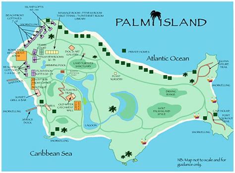 Map Layout Palm Island Resort & Spa