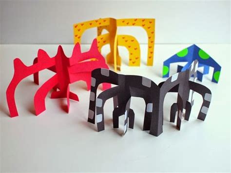 Paper structures in Ideas for kids' crafts | Elementary art projects, Art classroom, Art lessons ...