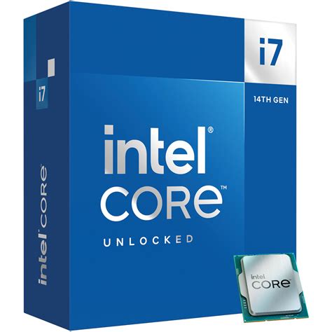 Intel Core i7-14700K 3.4 GHz 20-Core LGA 1700 BX8071514700K B&H